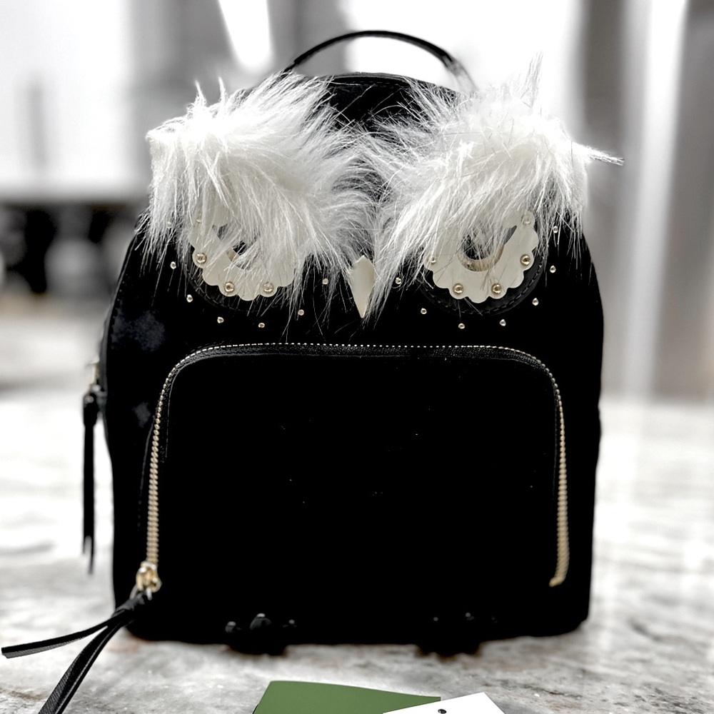 Kate Spade New York Star Bright Owl Tomi Backpack - Picture 2 of 14
